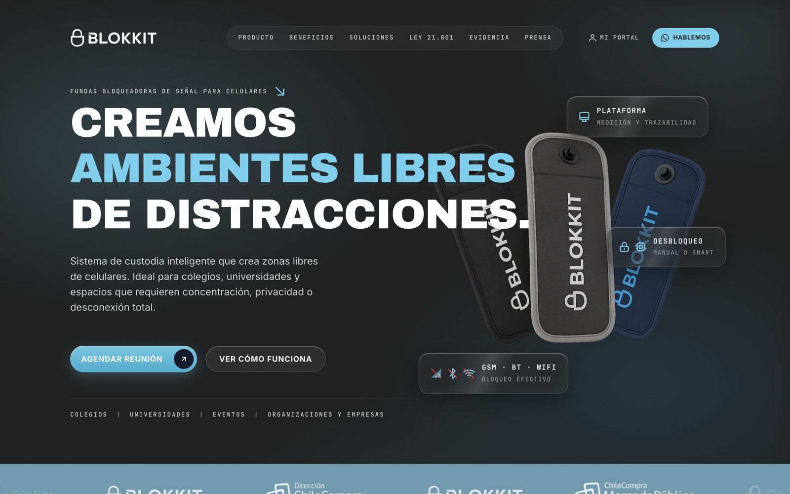 Portada en escritorio