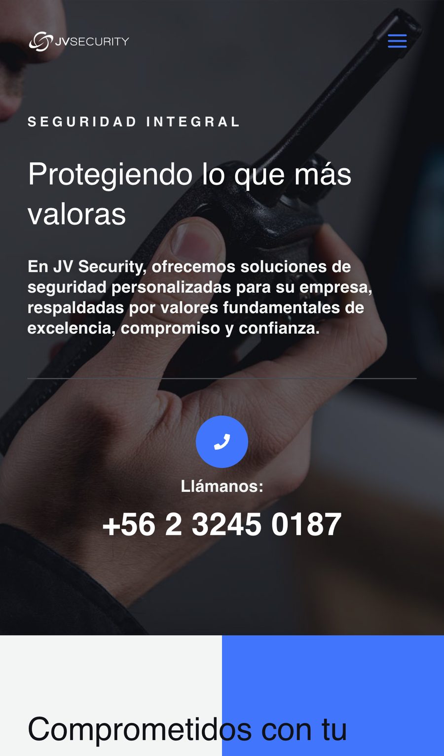 Portada en celular